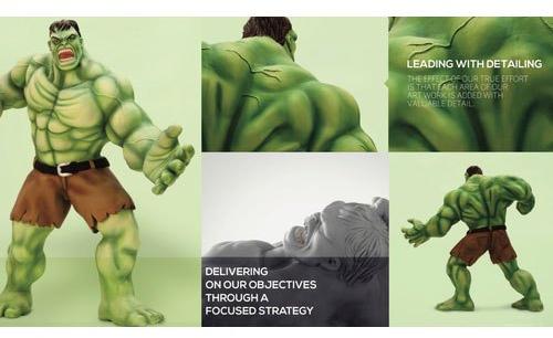 Eps Hulk Figurative Sculpture