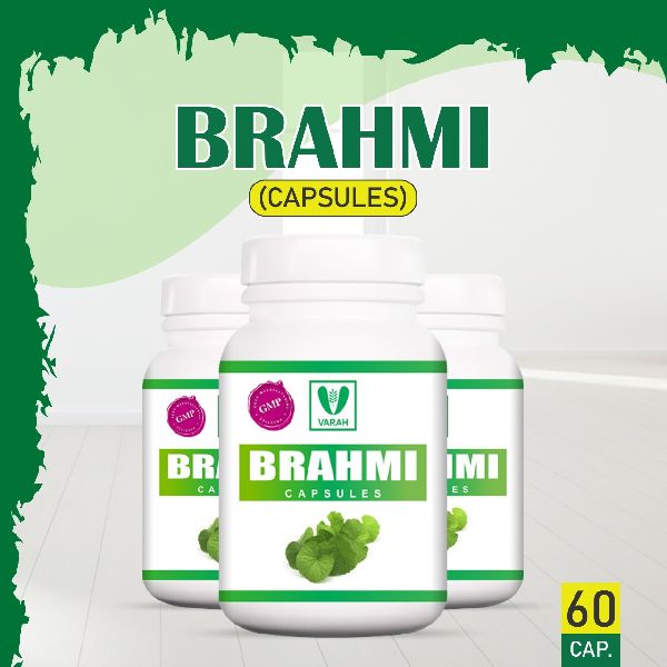 Varah Brahmi Capsules, Packaging Type : Bottle