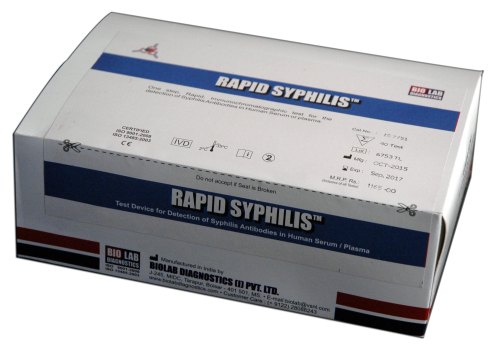 Syphilis Test Card