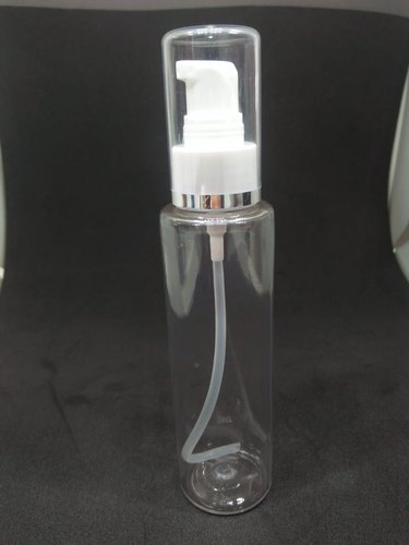 Plastic Shower Gel Bottle, Color : White