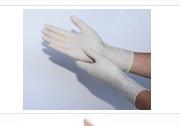 Latex examination gloves, Color : Pale Yellow, White