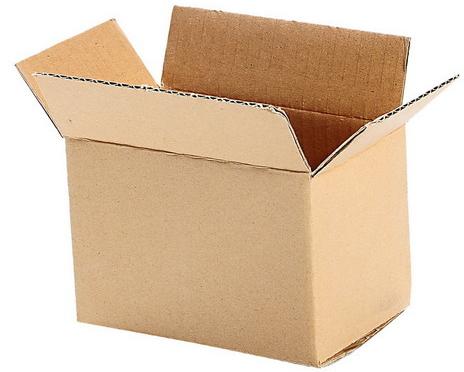 Plain Cardboard Corrugated Box, Color : Brown