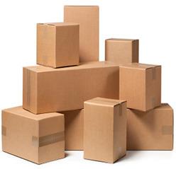Plain Cardboard corrugated carton box, Storage Capacity : 11-20 Kg