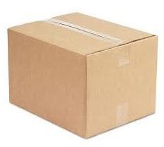 Plain Corrugated Shipping Box, Color : Brown