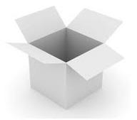 Plain CorrugatedShape White Corrugated Box, Shape : Square