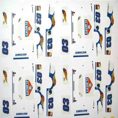 PVC Water Transfer Sticker, For Helmets, Bicycle, Mobile Phones, Musical Instruments, Pattern : Printed