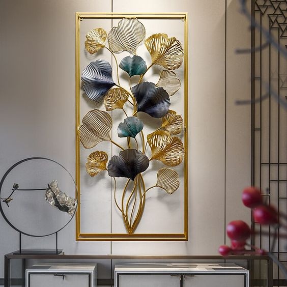 Polished metal wall art, Size : Multisizes