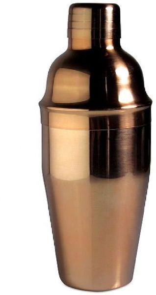 Copper Plated Stainless Steel Cocktail Shaker, Capacity : 750 ml