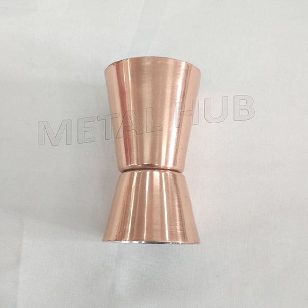 Copper Plated Stainless Steel Double Jigger, Certification : FDA, LFGB