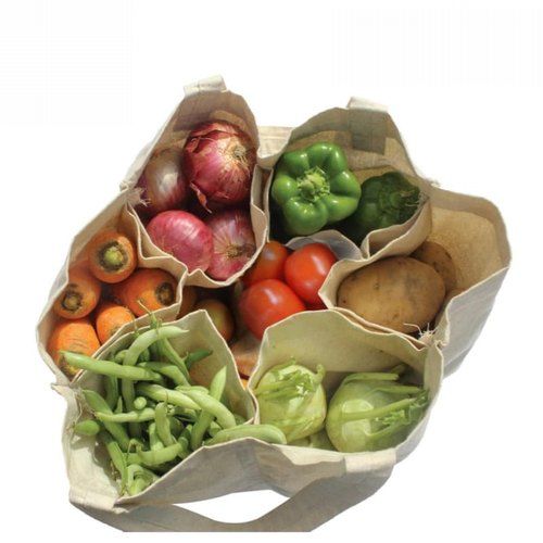 Rectangular Jute Grocery Bags, for Attractive Pattern, Width : 35-40 Inches