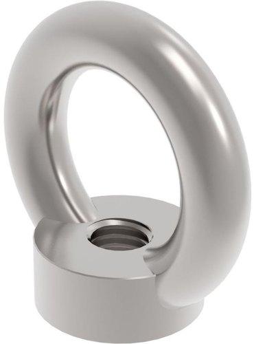 Sarvpar Stainless Steel Round Lifting Eye Nut, Color : Natural