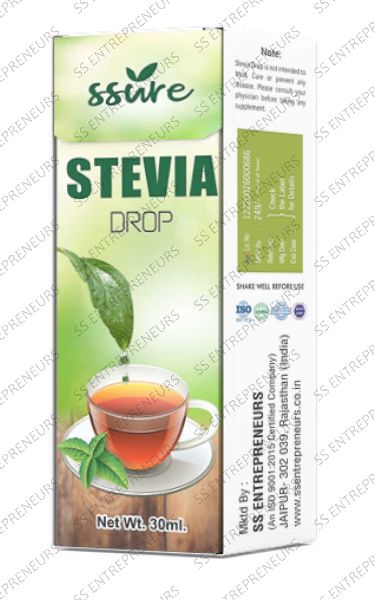 Ssure Stevia Drop 30ml Natural Sweetener