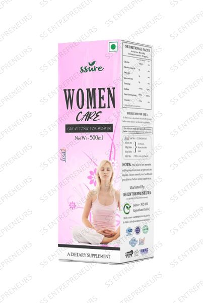 Ssure Women Care Juice for Leucorrhea Irregular Manopause