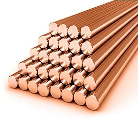 Polished Copper Round Bar, Feature : Excellent Quality, Fine Finishing, Optimum Quality