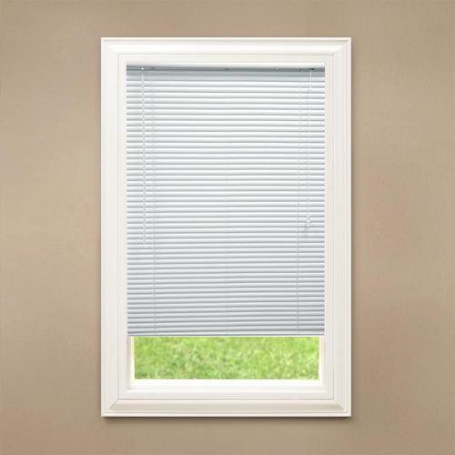 PVC Horizontal Vinyl Window Blind, Color : White