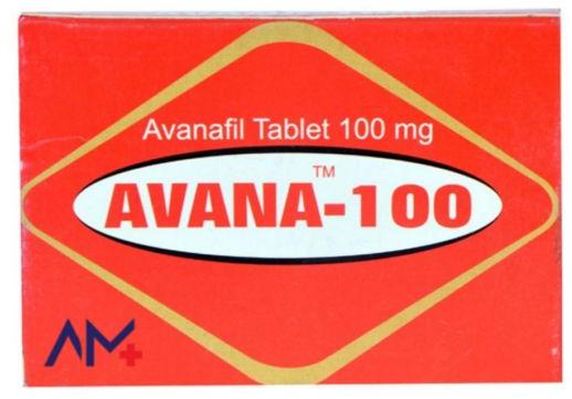 avana 100mg tablets