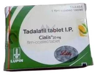 Cialis 20mg Tablets, Packaging Type : Box