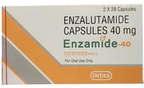 Enzamide 40mg Capsules, Packaging Type : Box