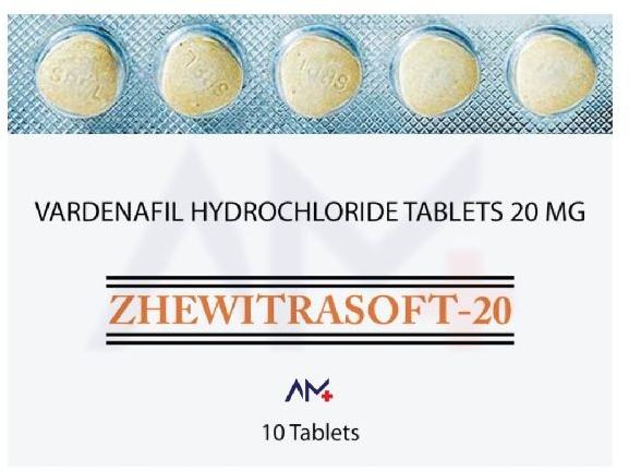 Zhewitra Soft 20 mg Tablets