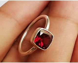 NATURAL & ORIGINAL RED MOONGA RING AT BEST PRICE ICE