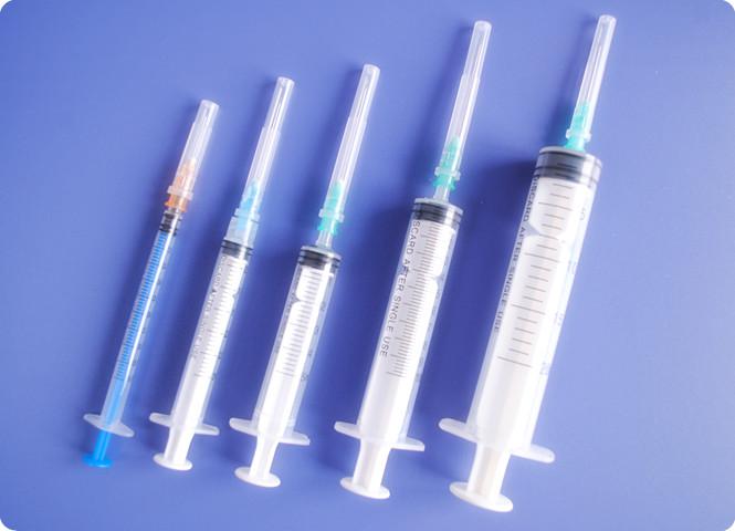 Stainless Steel Polished Plastic Disposable Syringe, for Clinical, Hospital, Laboratory, Size : 1ml