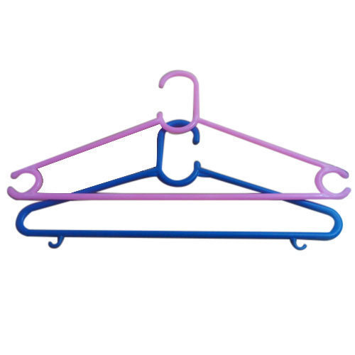 Polished Plain Plastic Cloth Hanger, Packaging Type : Packet