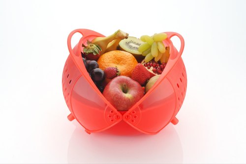 Round Plastic Smart Basket, for Carry To Fruits, Capacity : 1-5 Kg