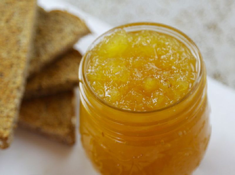 Pineapple Jam, for Snacks, Food, Packaging Type : Glass Bottle