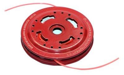 Brush Cutter Aluminum Trimmer Head, Color : Red