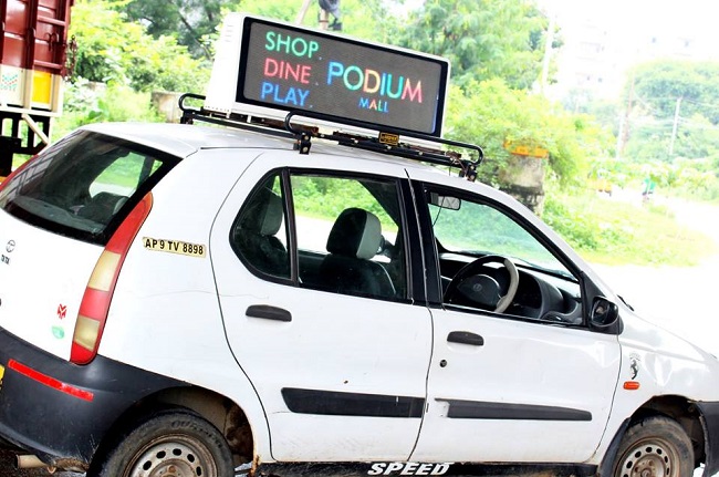 Car Roof Advertising Services