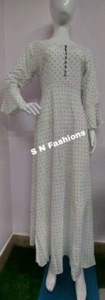 S N Fashions Unique Designer Gowns, Size : M, L, XL, XXL, XXXL, 46