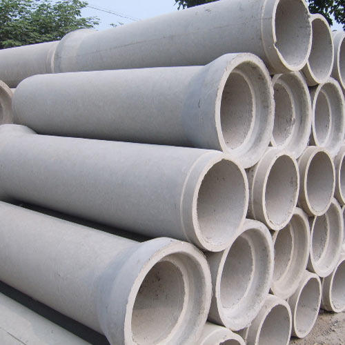 Round Cement Hume Pipes, For Drainage, Length : 2.5 Meter