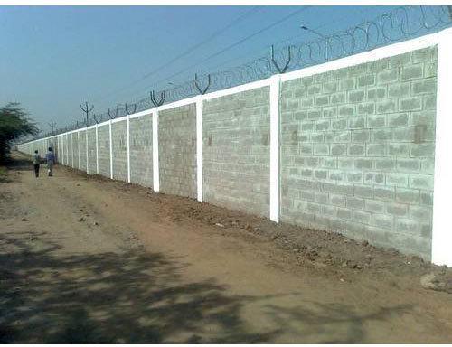 Concrete Panel Build Compound Boundary Wall, Feature : Easily Assembled