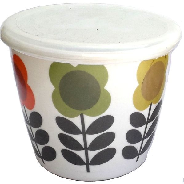 Round Airtight Melamine Container Jar, for Food Storage, Liquid Storage, Capacity : 900 ml