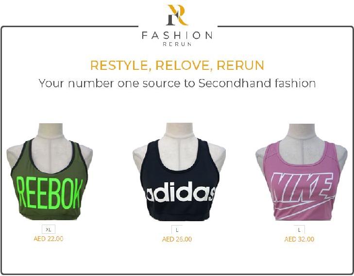 Thrift Active wear online Dubai | Fahsionrerun