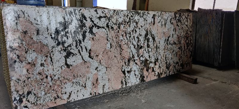 Rectangular Polished Alaska Pink Granite, for Flooring, Feature : Non Slip, Shiny Looks