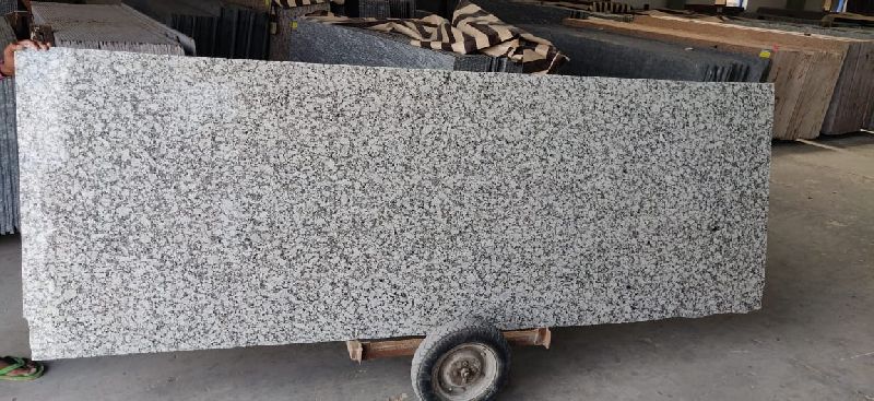 Unpolished Platinum White Granite, for Hotel, Kitchen, Office, Restaurant, Feature : Fine Finished