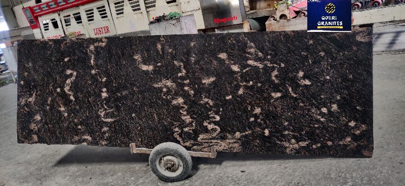 Rectengular Non Polished Rajasthan Paradiso Granite, for Flooring, Size : Standard