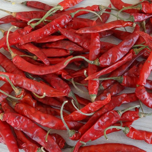 Dried Red Chilli With Stem, Grade Standard : 334