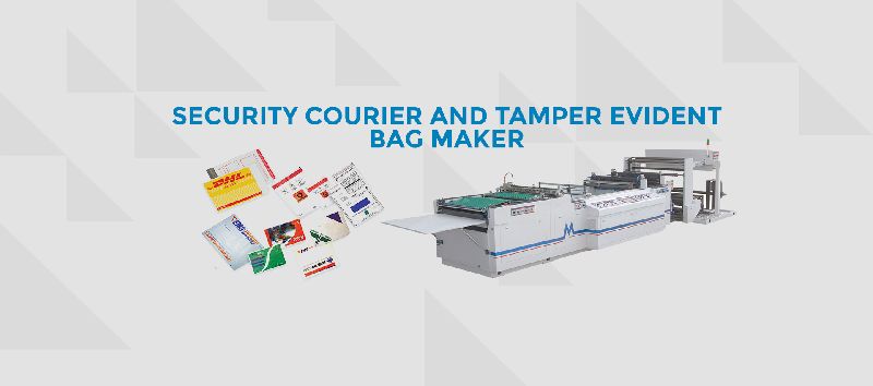 Courier Tamper Evident Bag Making Machine, Certification : CE Certified