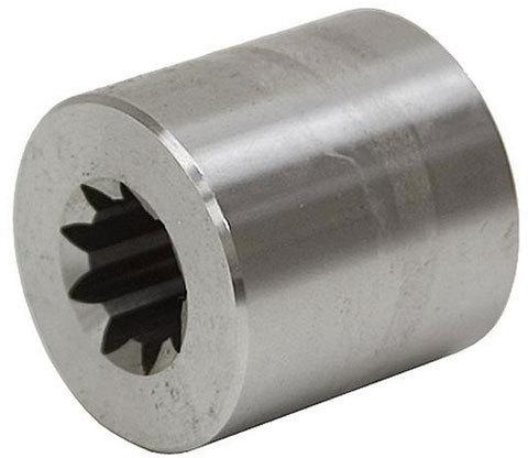 Polished Stainless Steel Spline Coupling, for Industrial Usage, Color : Metallic Grey
