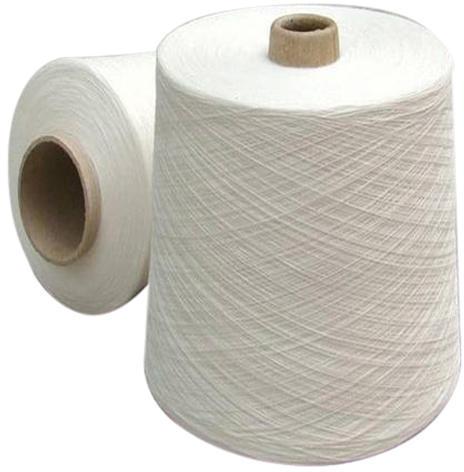 Combed Cotton Yarn, for Embroidery, Knitting, Weaving, Pattern : Dyed, Plain