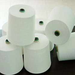 Polyester Spun Yarn, for Bags, Bedsheets, Blankets, Caps, Feature : Anti-pilling, Good Evenness