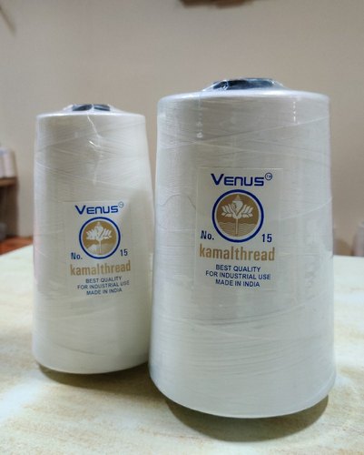 KAMAL Polyester Plain Overlock Threads, Packaging Type : Packet