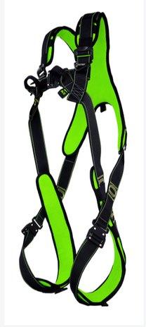 Polyester Construction Safety Harness, Color : Green