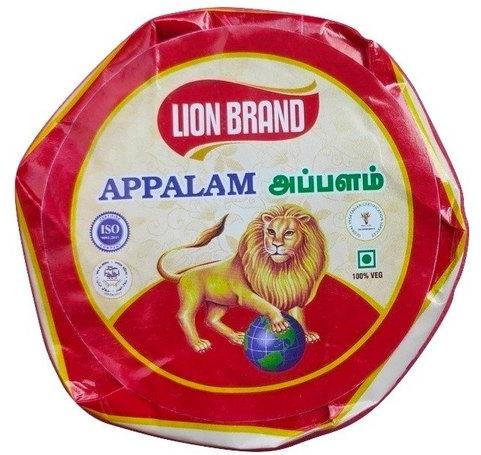 Lion brand appalam papad, Packaging Type : Plastic Packet