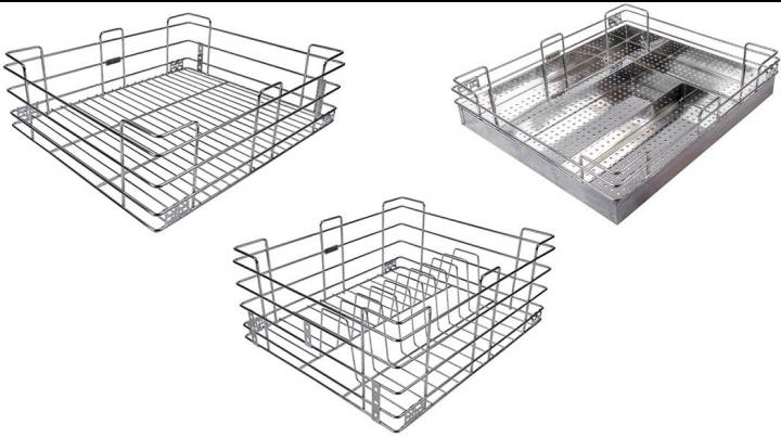 Steel Wire Baskets, for Home, Kitchen, Vegetable Market, Feature : Easy To Carry, Eco Friendly, Re-usability