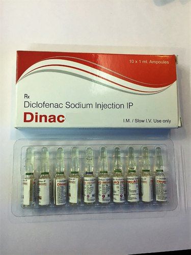Dinac Injection, Packaging Size : 10X1 ml