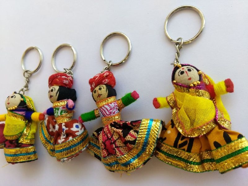 Cotton Puppet key chain, for Personal, Gender : Unisex