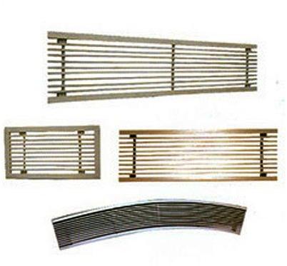 Rectangle Plastic Linear Grills